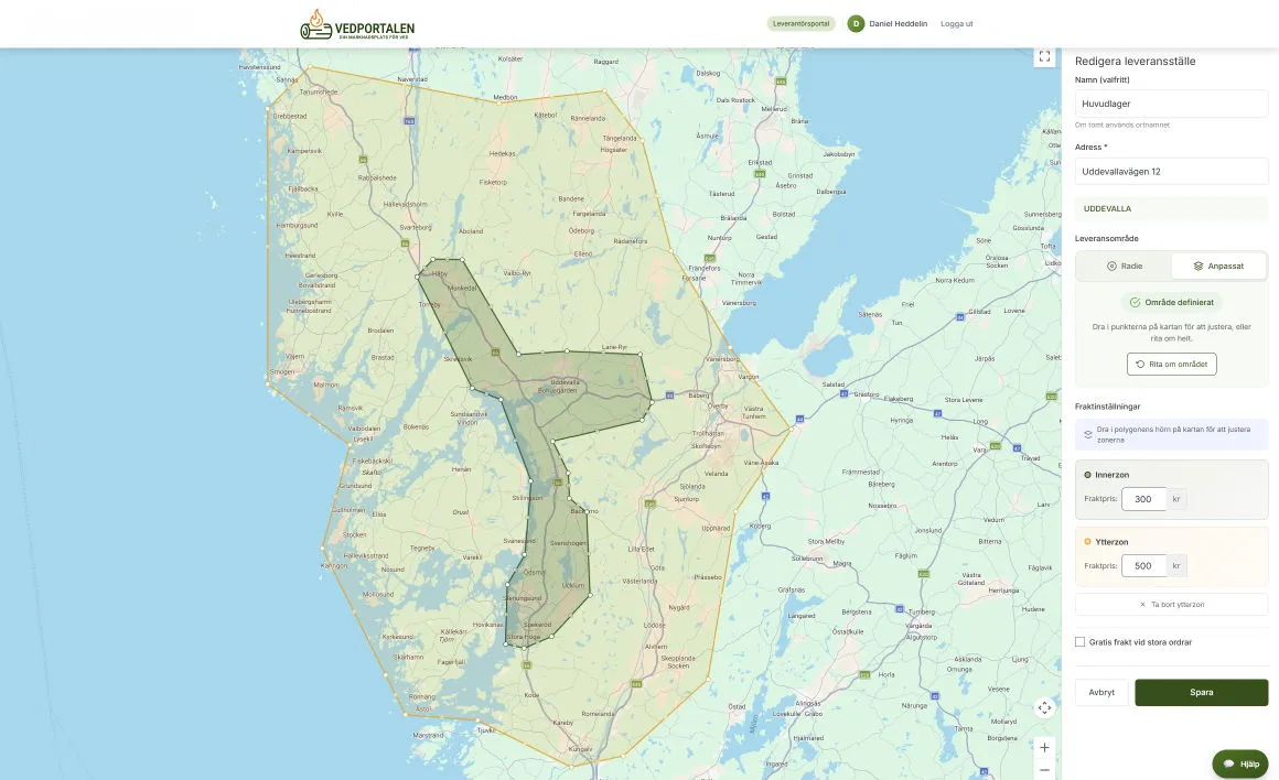 Rita ditt leveransområde – få rätt betalt för varje körning